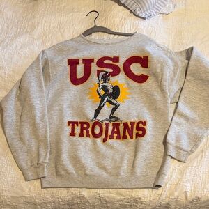 Vintage USC Trojans Gray Crewneck